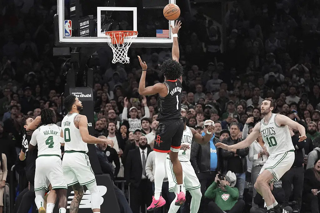 火箭客场胜凯尔特人，掀翻热潮